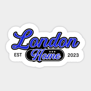 London Home Sticker